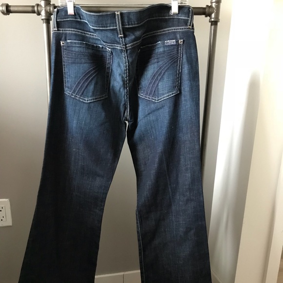 7 for all mankind flare jeans - - Picture 1 of 5